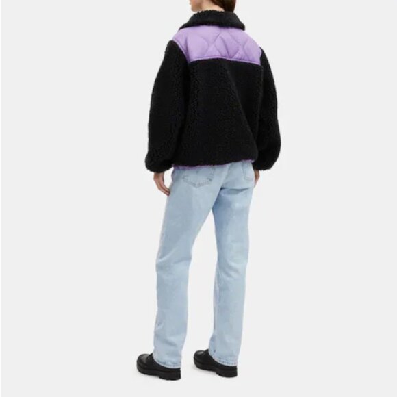 Coach Faux Fur Sherpa Jacket - Picture 3 of 4